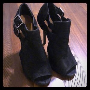 Chinese laundry peep toe bootie